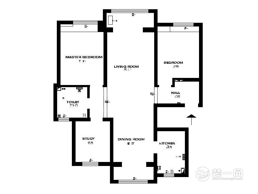 原始户型图 原始户型图