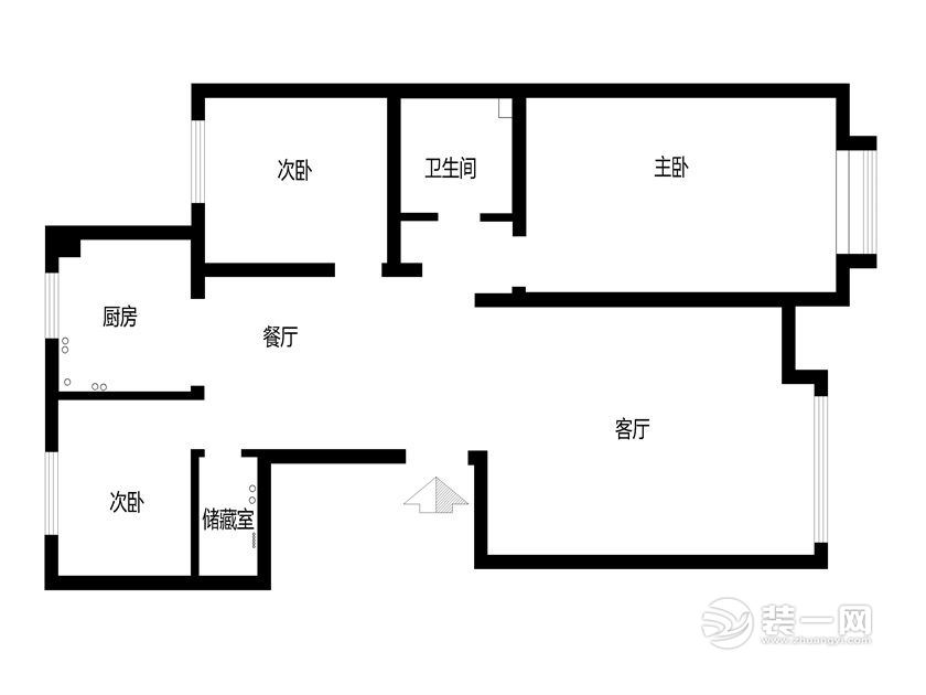 原始户型图 原始户型图
