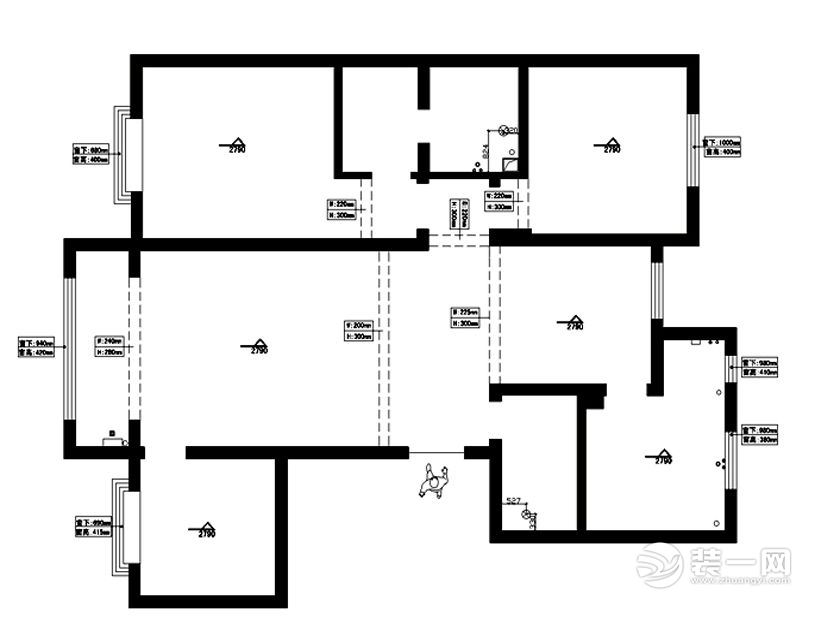 原始户型图 原始户型图