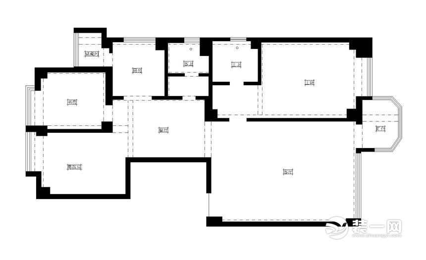 原始户型图 原始户型图