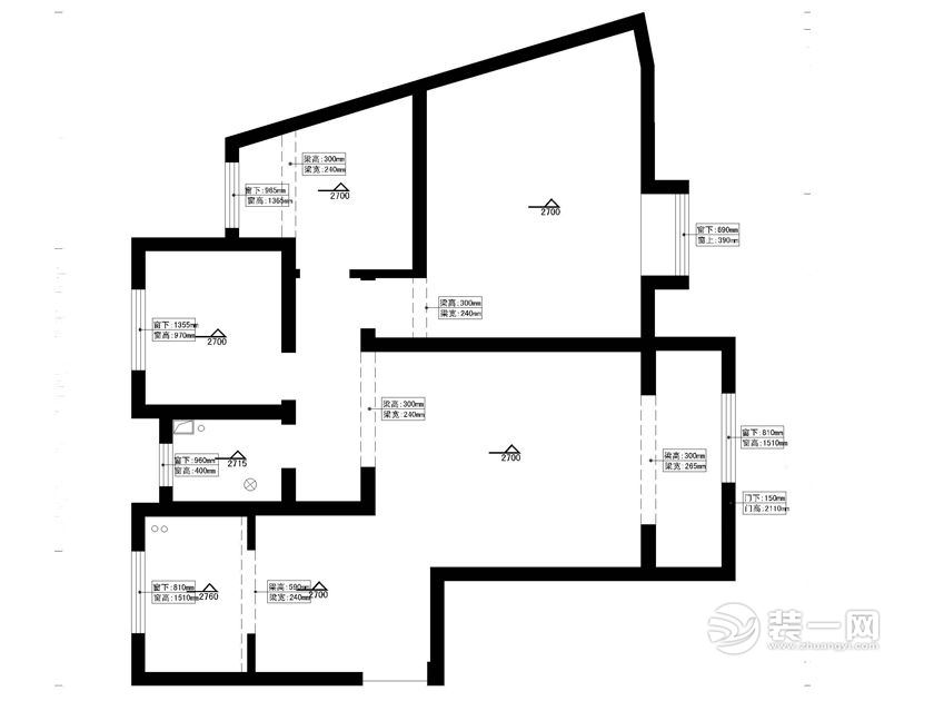 原始户型图 原始户型图
