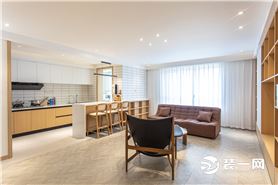银川鸣柳岛，138㎡日式完工实景，原木+柔白，整个家散发着阳光的味道~