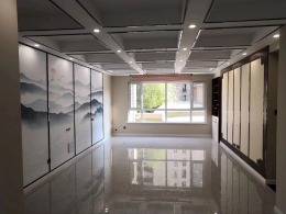 【银川蓝海星空装饰】三沙源143平现代简约风格完工工地