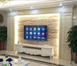 客厅完工实景图