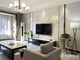 天鹅湖小镇160平米 现代简约风格 竣工实景