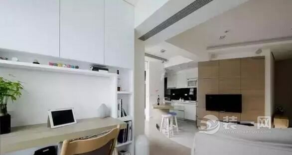56㎡一居简约小户型装修效果图