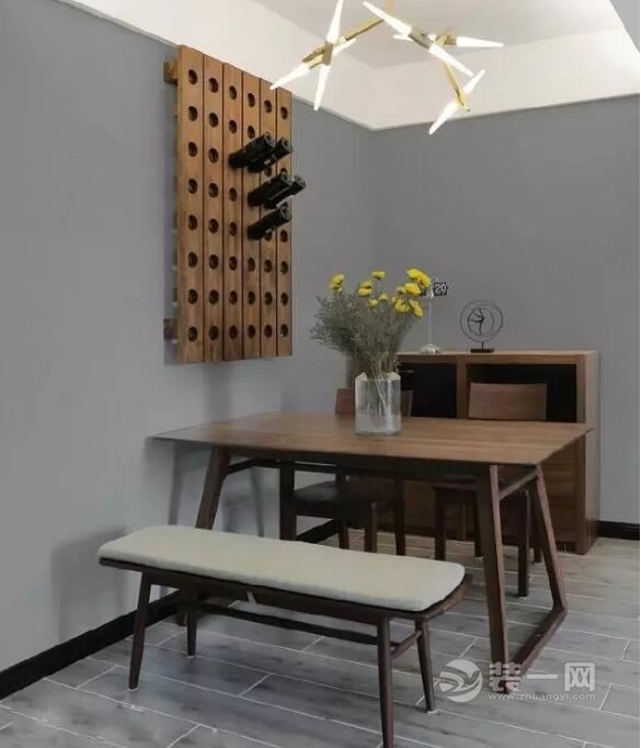 118㎡现代简约三居室装修效果图