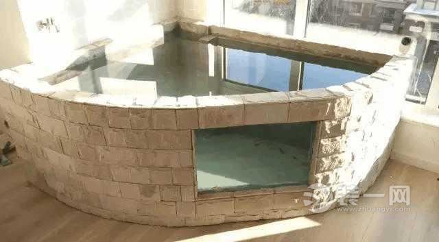 家居鱼池装修设计步骤图